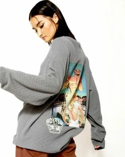 BOYS LIE X Hatchet Cemetery Thermal Long Sleeve -Boys Lie Sales Store 4O7A8576