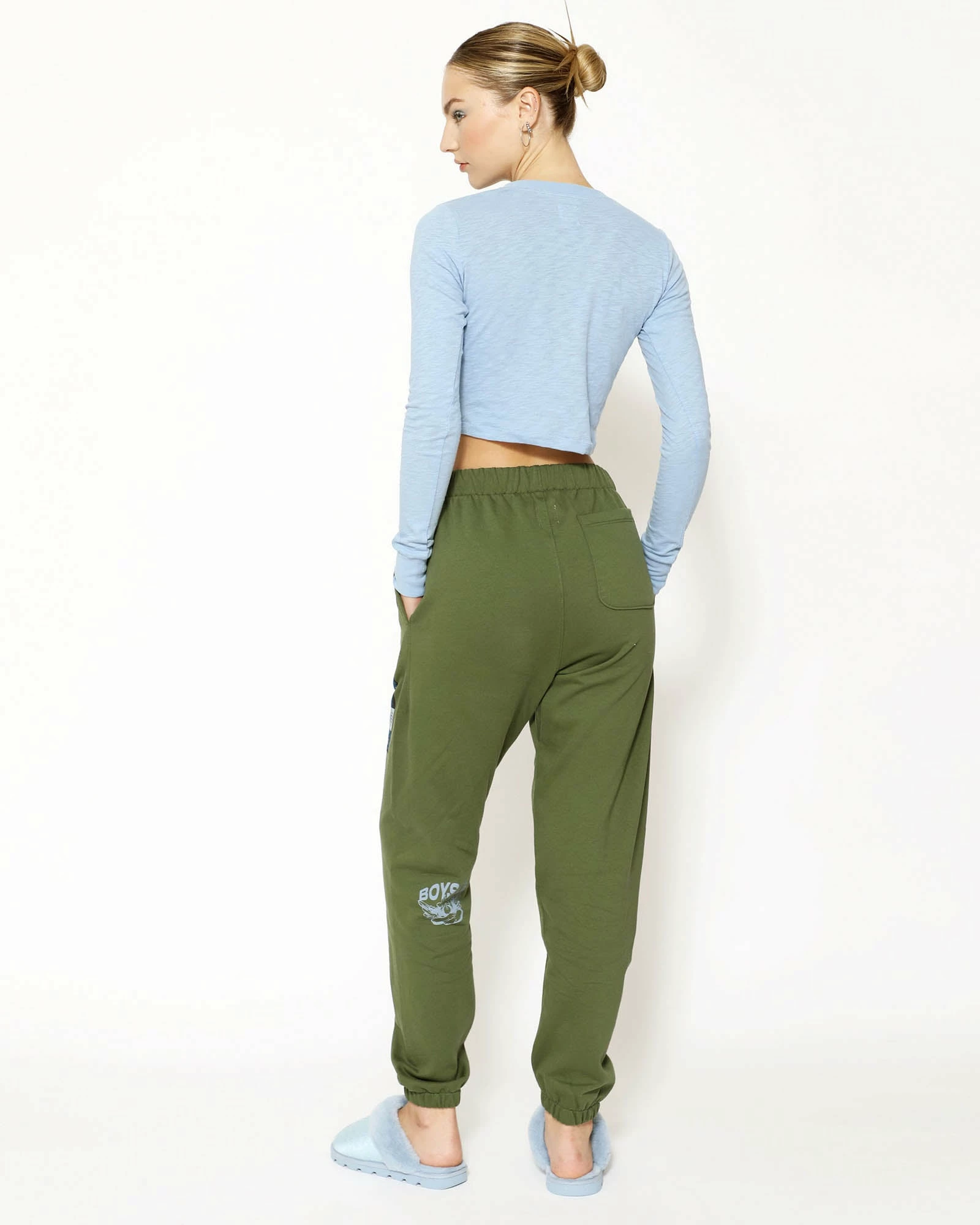 BOYS LIE X Misty Blue Crop Henley 8 BOYS LIE X Misty Blue Crop Henley - Image 6