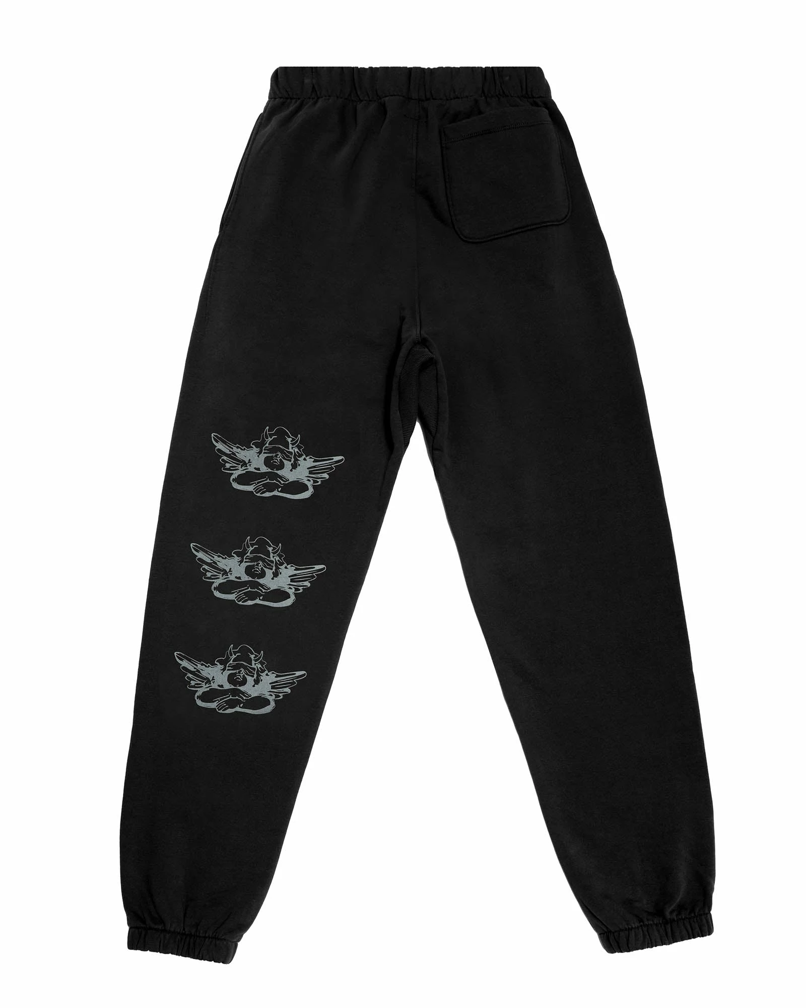 BOYS LIE X Heart Racer Black Sweatpants 8 BOYS LIE X Heart Racer Black Sweatpants - Image 6