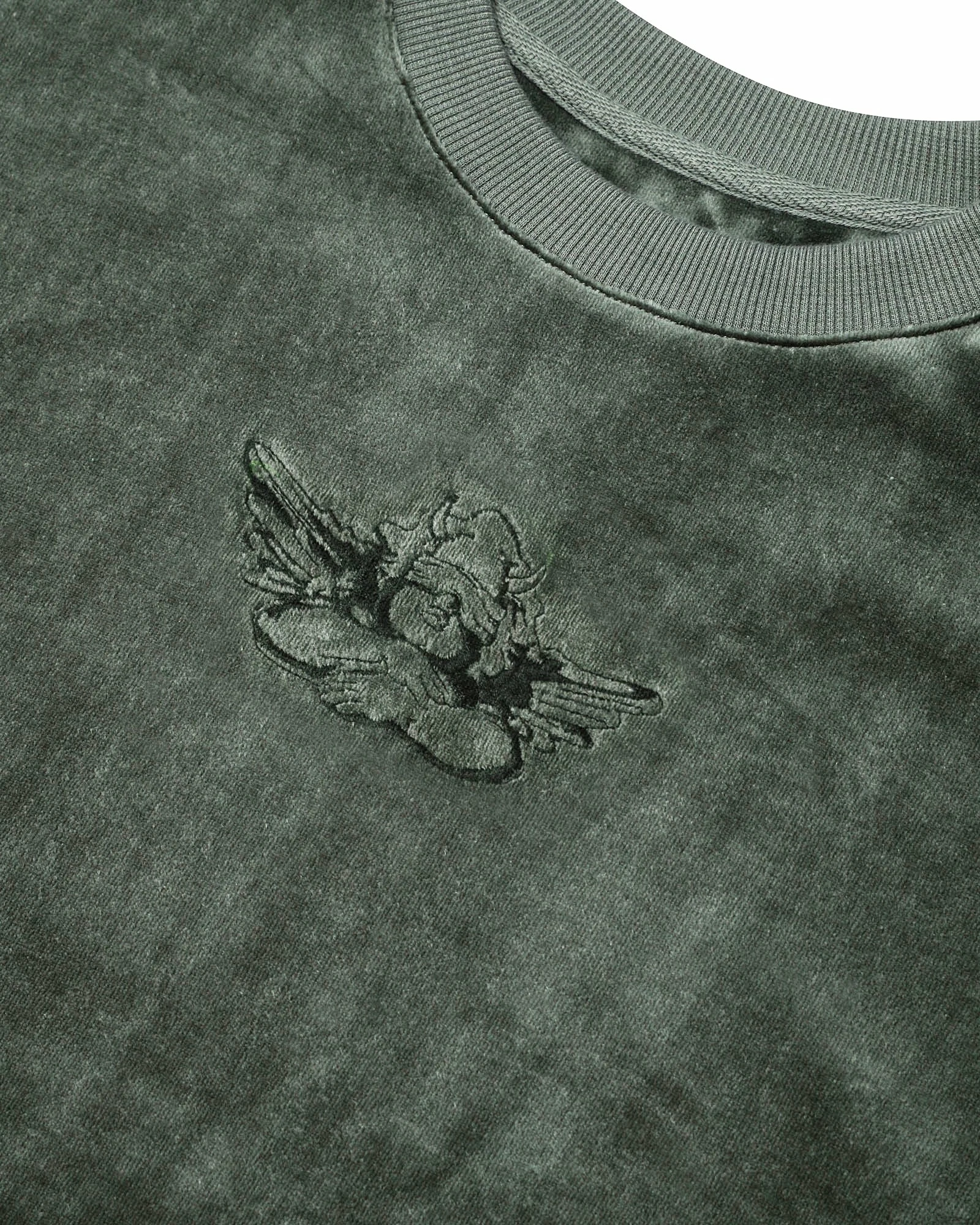 BOYS LIE X Twin Flame Velour Crewneck 11 BOYS LIE X Twin Flame Velour Crewneck - Image 9