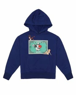 BOYS LIE X Navy Perfect Match Remix Hoodie -Boys Lie Sales Store 4O7A9025copy2