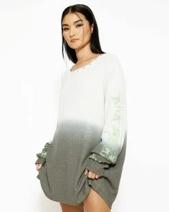 BOYS LIE X Charcoal Stud Thermal Long Sleeve