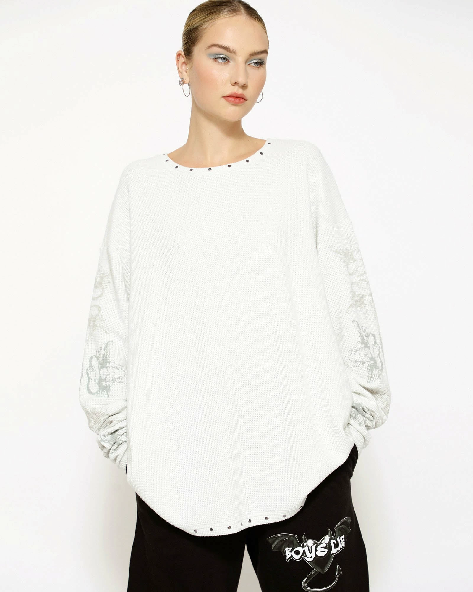 BOYS LIE X Icy Stud Thermal Long Sleeve 6 BOYS LIE X Icy Stud Thermal Long Sleeve - Image 4