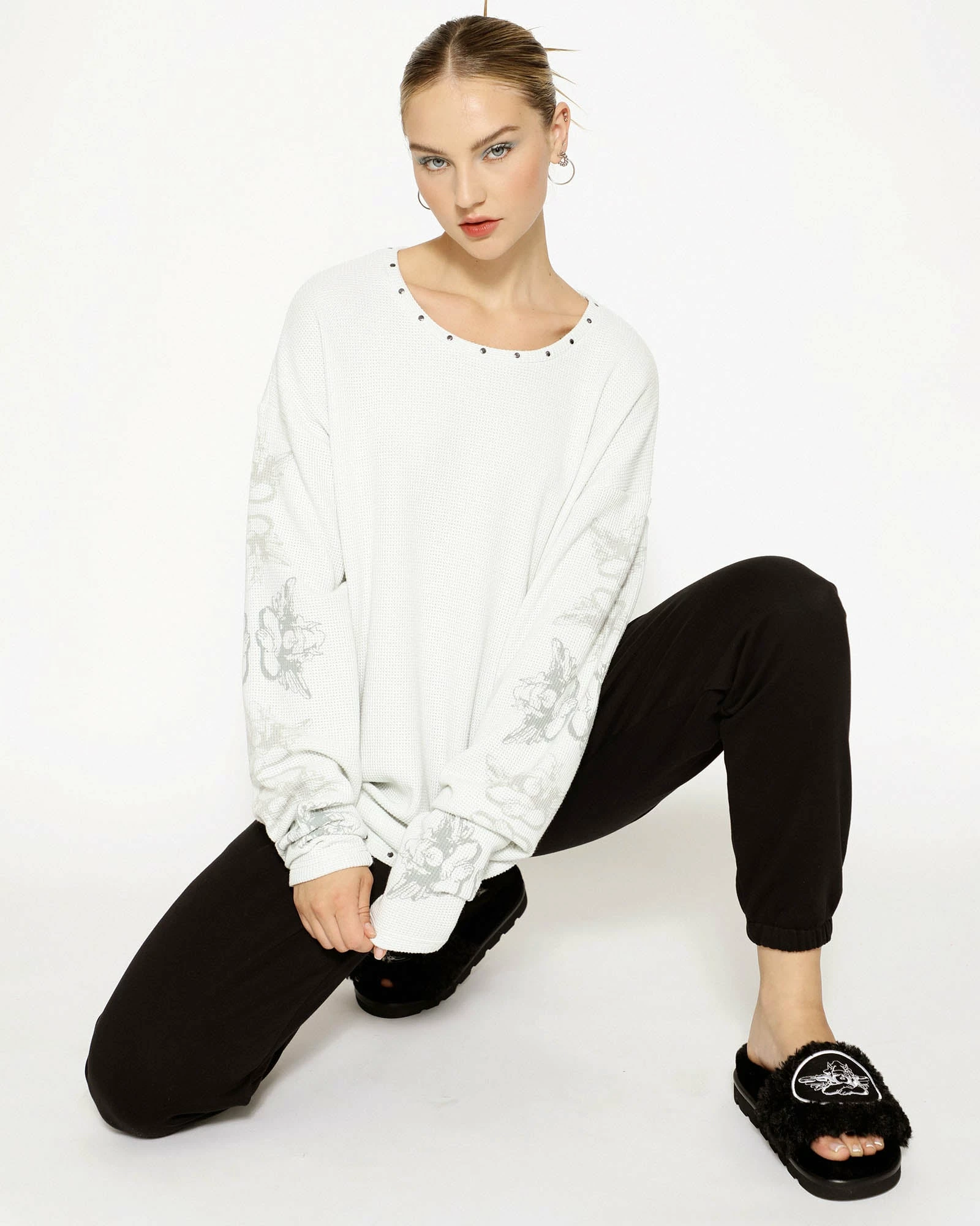 BOYS LIE X Icy Stud Thermal Long Sleeve 4 BOYS LIE X Icy Stud Thermal Long Sleeve - Image 2