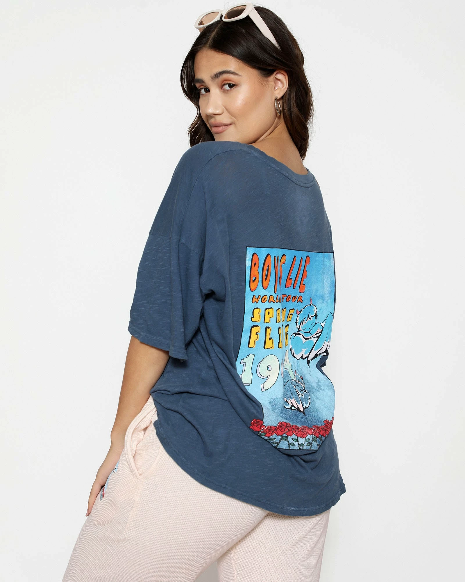 BOYS LIE X World Tour Boyfriend Tee 3 BOYS LIE X World Tour Boyfriend Tee