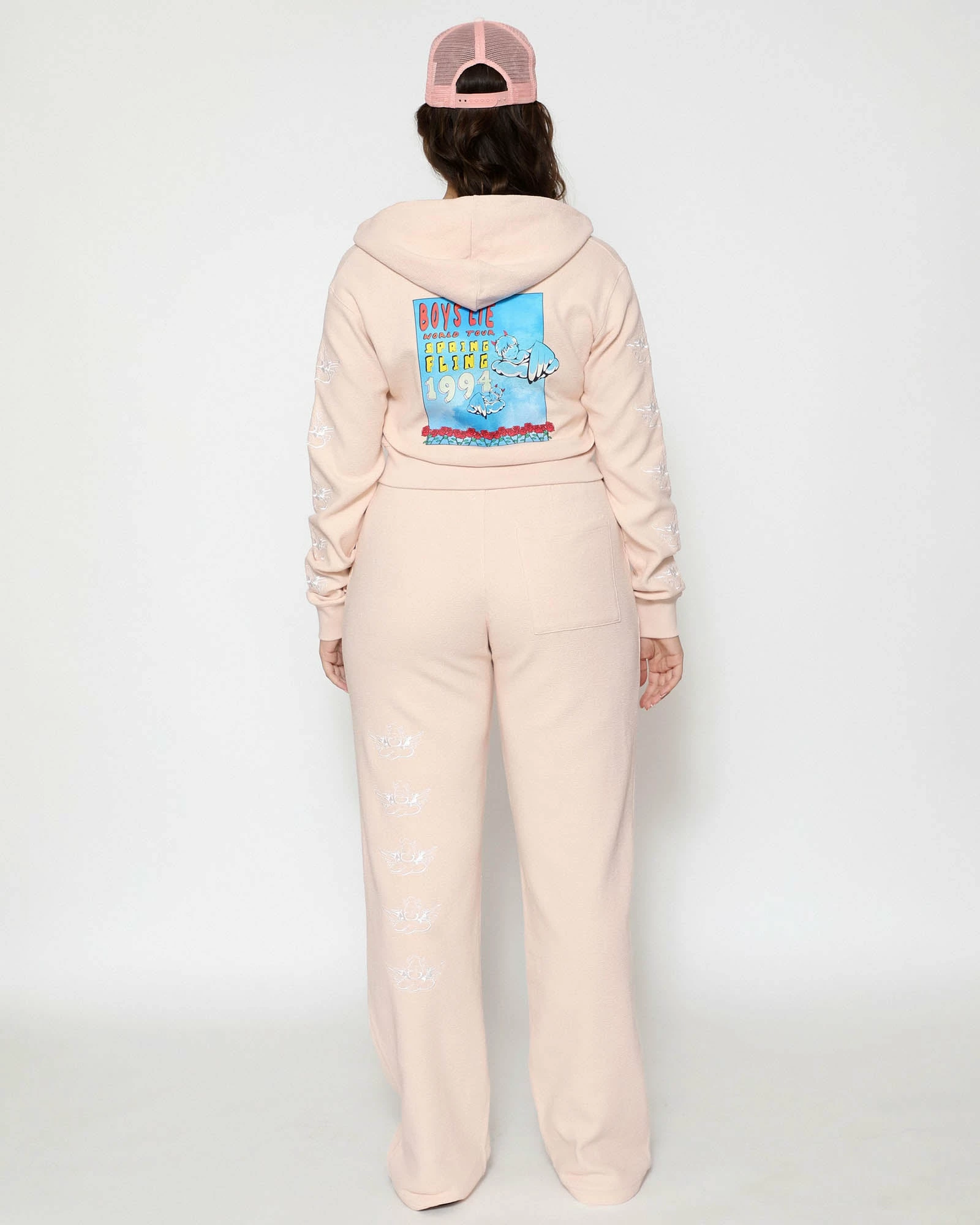 BOYS LIE X World Tour Zip-Up Hoodie 6 BOYS LIE X World Tour Zip-Up Hoodie - Image 4