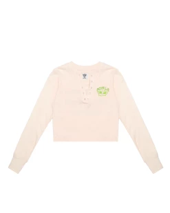 BOYS LIE X Self Improvement Crop Henley -Boys Lie Sales Store 4O7A9319r