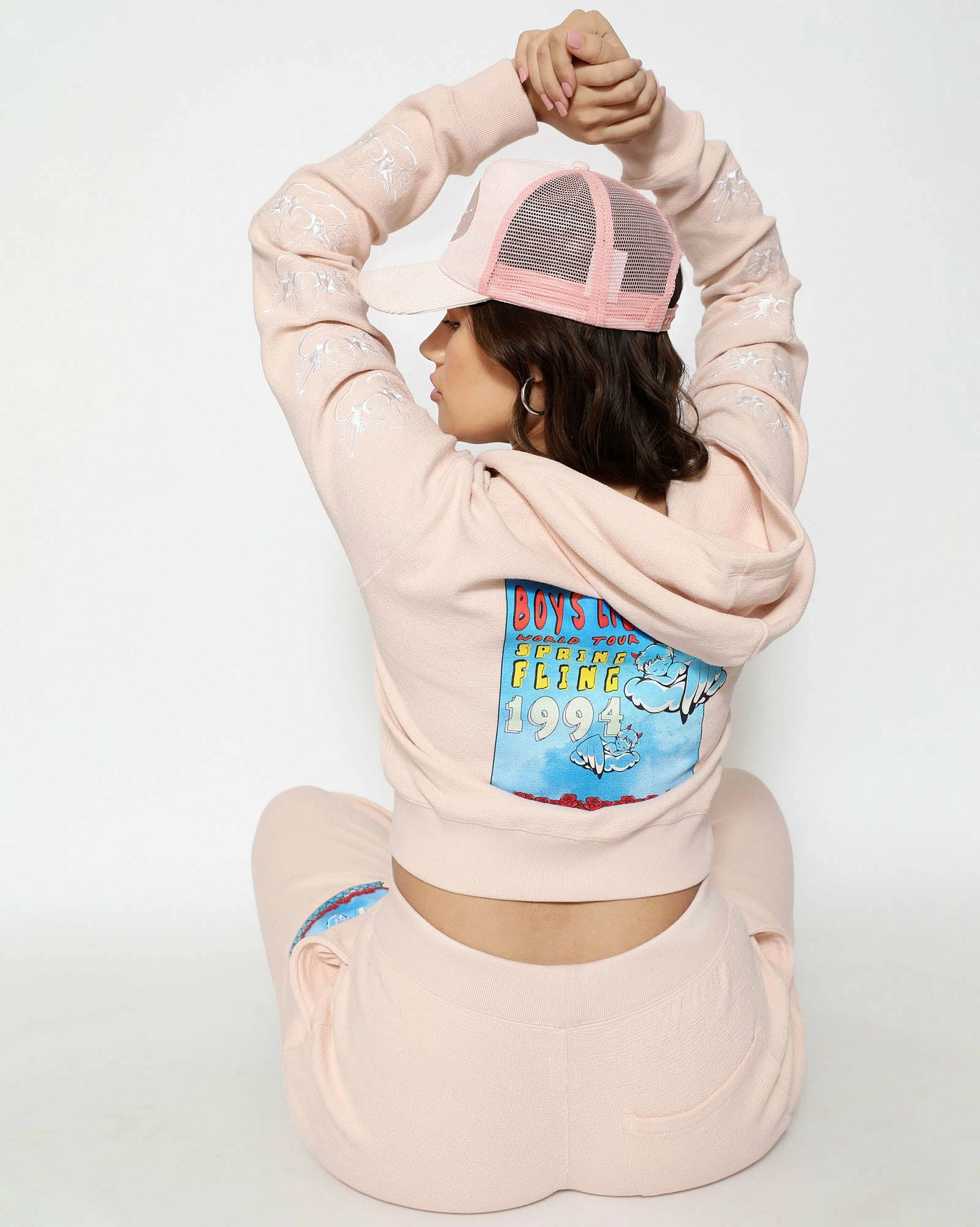 BOYS LIE X World Tour Zip-Up Hoodie 3 BOYS LIE X World Tour Zip-Up Hoodie