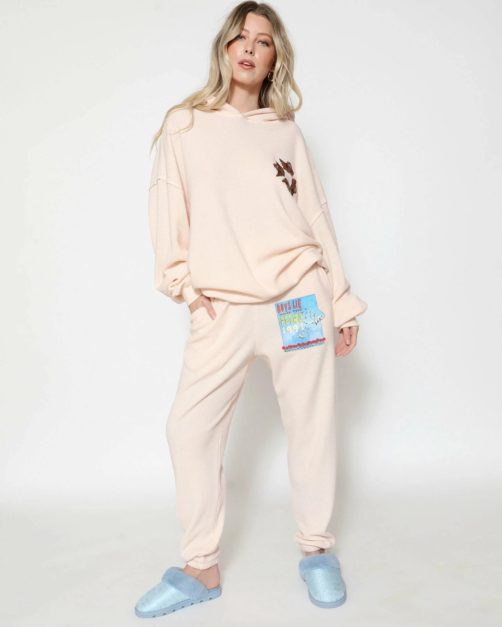 BOYS LIE X World Tour Thermal Sweatpants 4 BOYS LIE X World Tour Thermal Sweatpants - Image 2