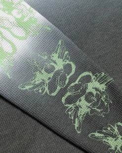 BOYS LIE X Charcoal Stud Thermal Long Sleeve -Boys Lie Sales Store 4O7A9364r