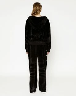 BOYS LIE X Black Oh Snap Velour Pants -Boys Lie Sales Store 4O7A9371xscopy 4d8dbdf9 9b91 47e4 8bb3 24cdf1bfda74