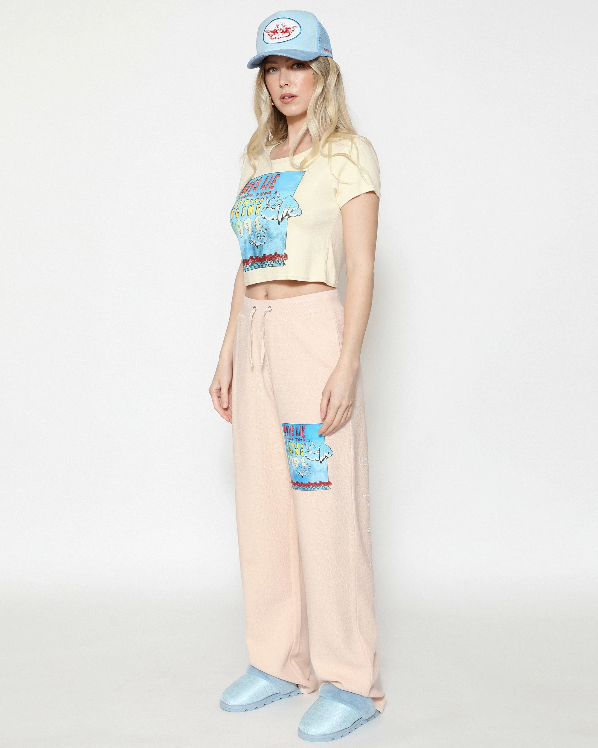 BOYS LIE X World Tour Crop Tee 7 BOYS LIE X World Tour Crop Tee - Image 5