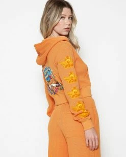 BOYS LIE X Where It Begins Thermal Zip-Up Hoodie