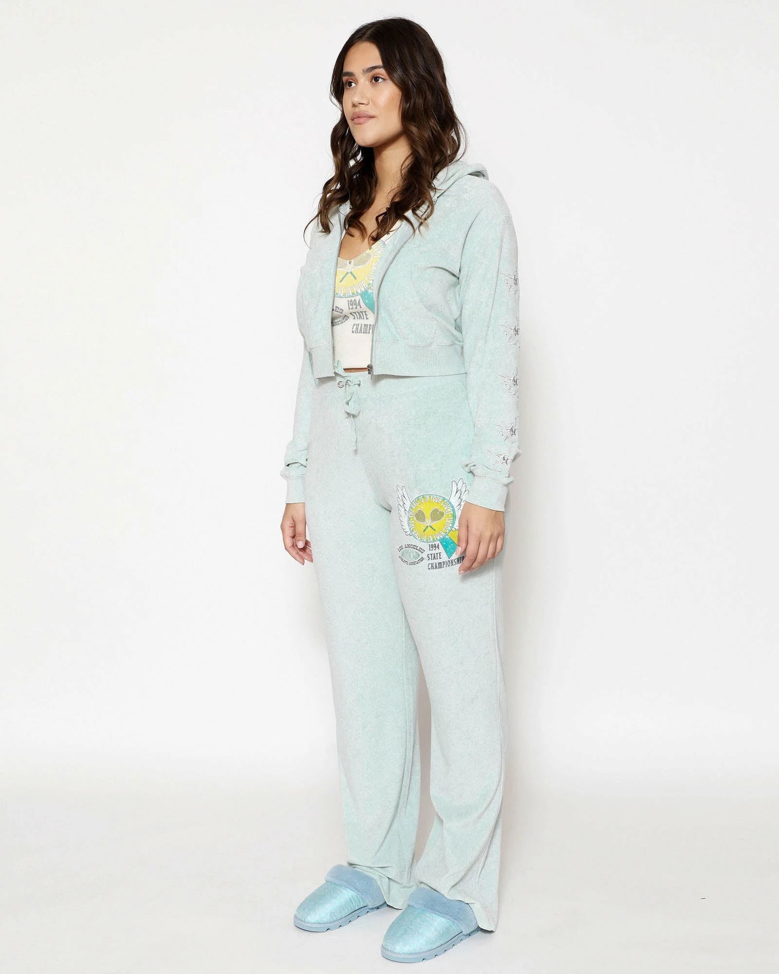 BOYS LIE X State Champs Terry Zip-Up Hoodie 11 BOYS LIE X State Champs Terry Zip-Up Hoodie - Image 9