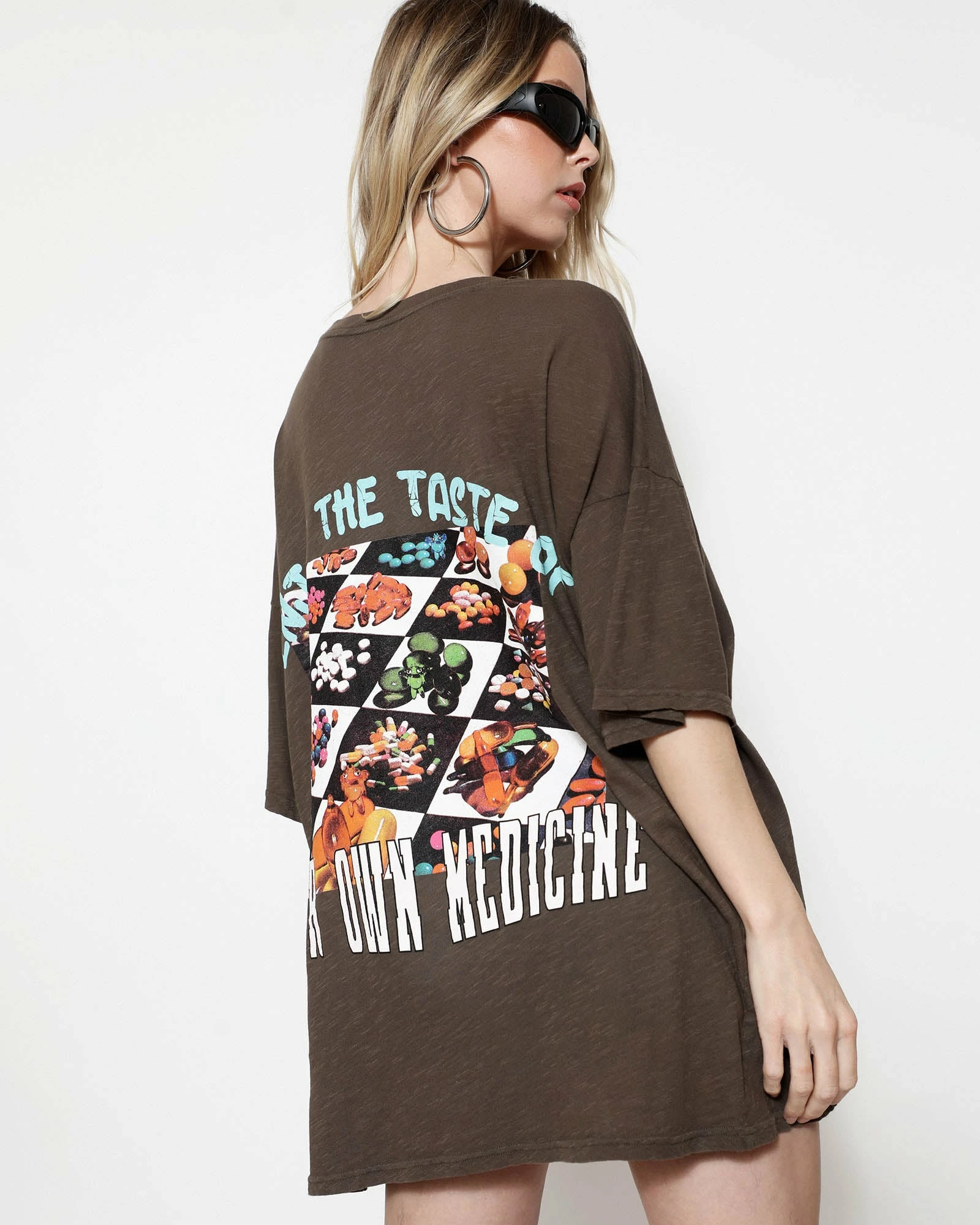 BOYS LIE X Checkmate Boyfriend Tee 3 BOYS LIE X Checkmate Boyfriend Tee