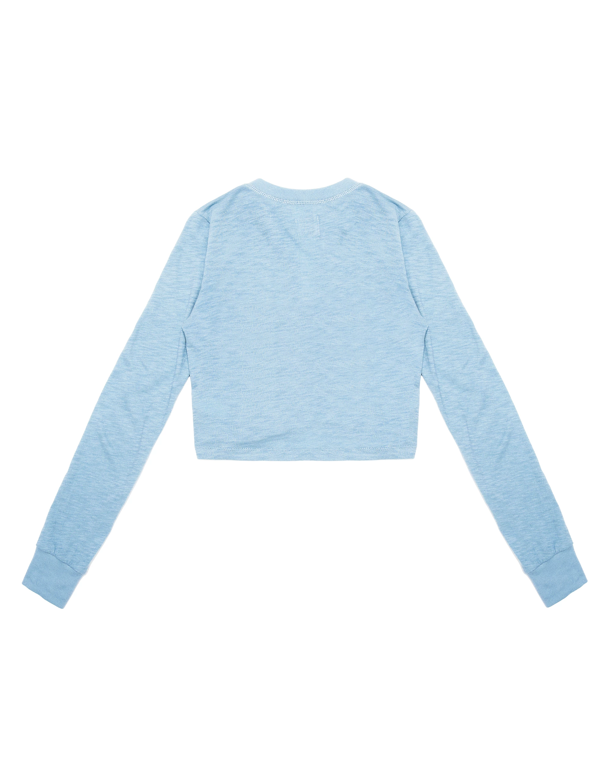 BOYS LIE X Misty Blue Crop Henley 10 BOYS LIE X Misty Blue Crop Henley - Image 8