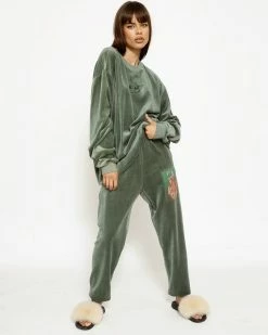 BOYS LIE X Twin Flame Velour Sweatpants -Boys Lie Sales Store 4O7A9641rcopy