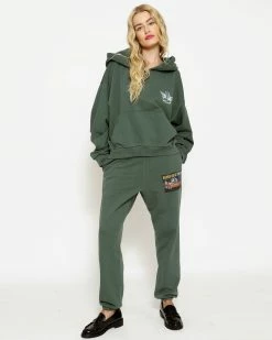 BOYS LIE X Heart Racer Green Sweatpants