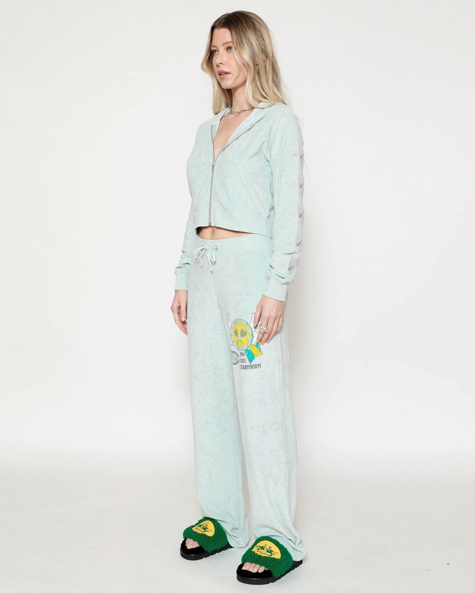 BOYS LIE X State Champs Terry Zip-Up Hoodie 7 BOYS LIE X State Champs Terry Zip-Up Hoodie - Image 5