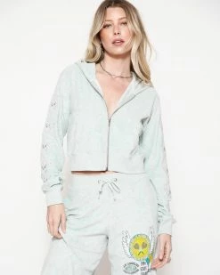 BOYS LIE X State Champs Terry Zip-Up Hoodie