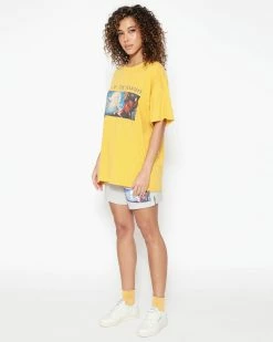BOYS LIE X Yellow Knightlight Boyfriend Tee -Boys Lie Sales Store 4O7A9910