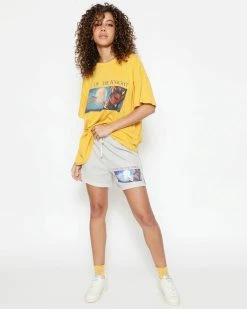 BOYS LIE X Yellow Knightlight Boyfriend Tee -Boys Lie Sales Store 4O7A9913