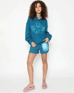 BOYS LIE X Washed Up Thermal Boyfriend Shorts