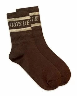 BOYS LIE X Neutral Pack Socks - Set Of 5 -Boys Lie Sales Store Brown Yellowcopy
