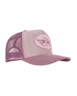 BOYS LIE X Grape Soda Corduroy Trucker Hat -Boys Lie Sales Store Grape02