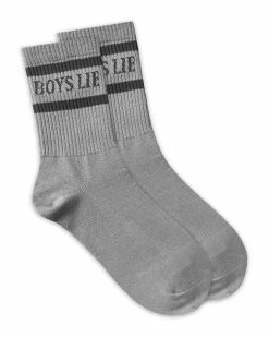 BOYS LIE X Neutral Pack Socks - Set Of 5 -Boys Lie Sales Store Grey Greycopy